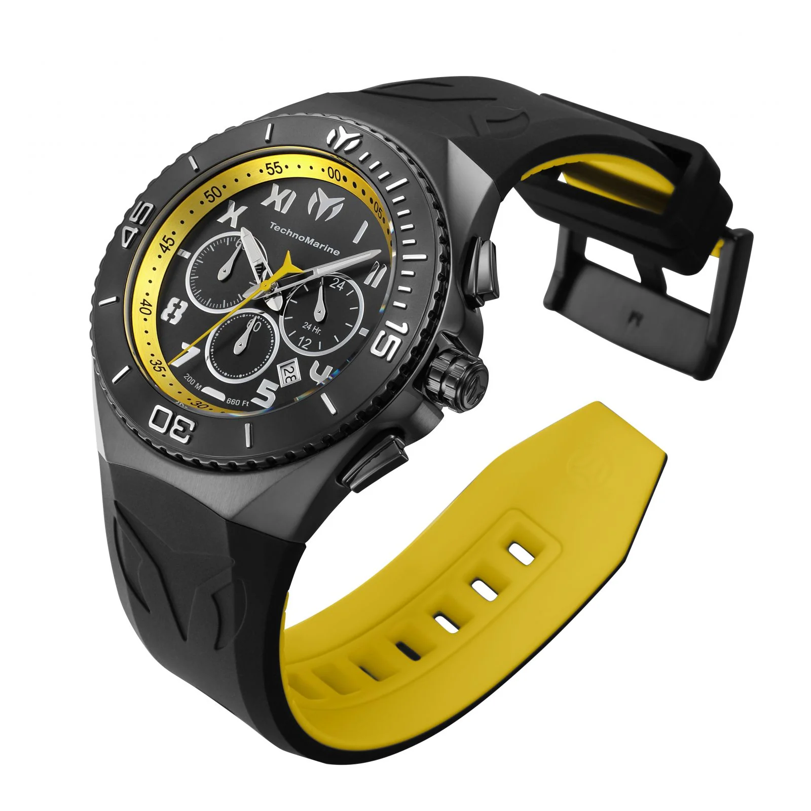 RELOJ DEPORTIVO PARA HOMBRE TECHNOMARINE MANTA TM-221045 - AMARILLO, NEGRO - Image 3